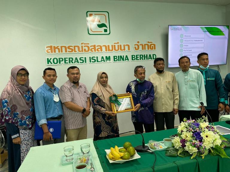 STIE Syari ah Bengkalis  Tandatangani Kerjasama dengan Koperasi Islam  Bina Berhad Thailan