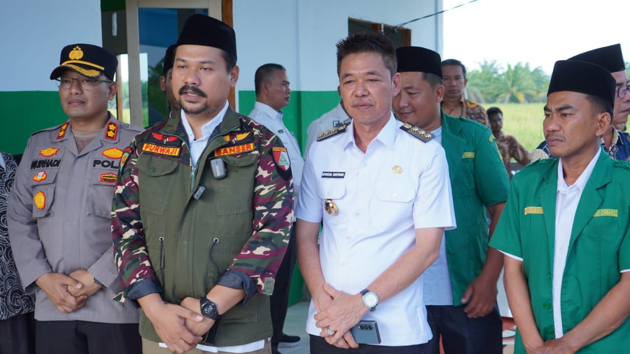 Bupati Resmikan Rumah Toleransi Pimpinan Cabang GP Ansor Rohil