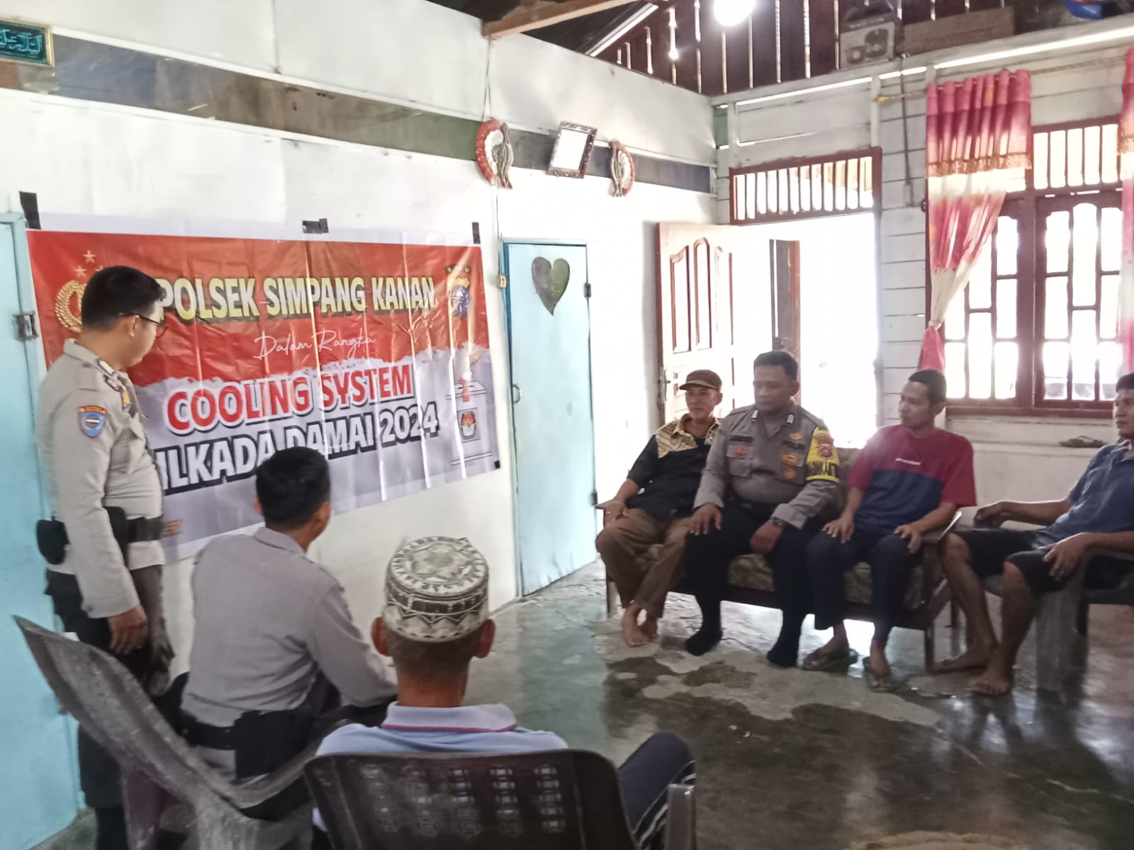 Kanit Binmas Simpang Kanan Cooling System Masyarakat Bagan Nibung