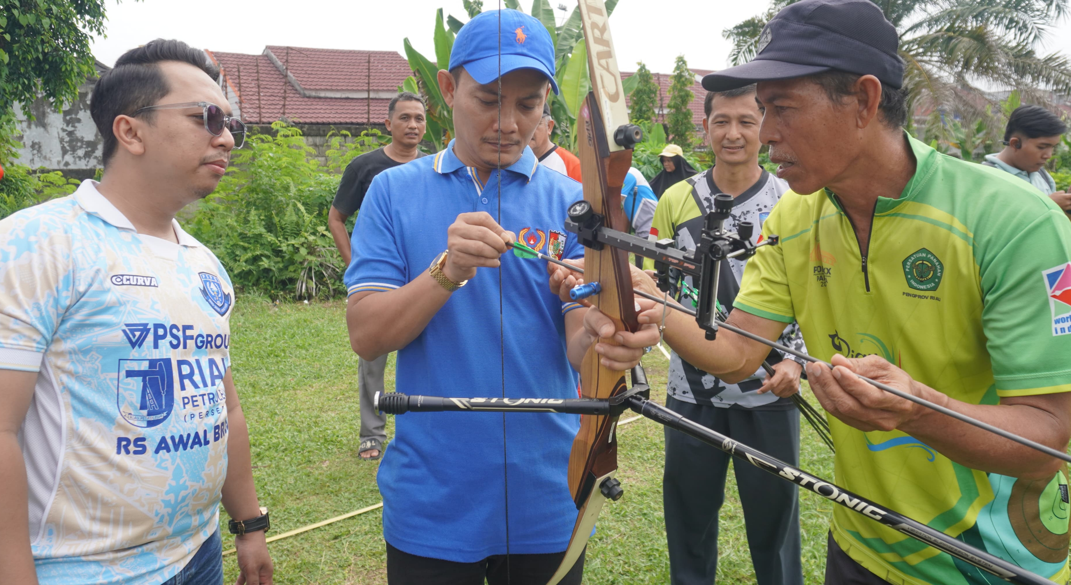 ‎Didampingi Sanuar Haris, Ketua KONI Terpilih Achmad Faisal Reza