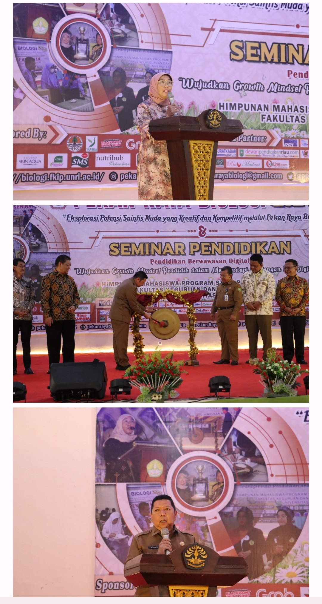 Pekan Raya Biologi 2024 Resmi  Dibuka