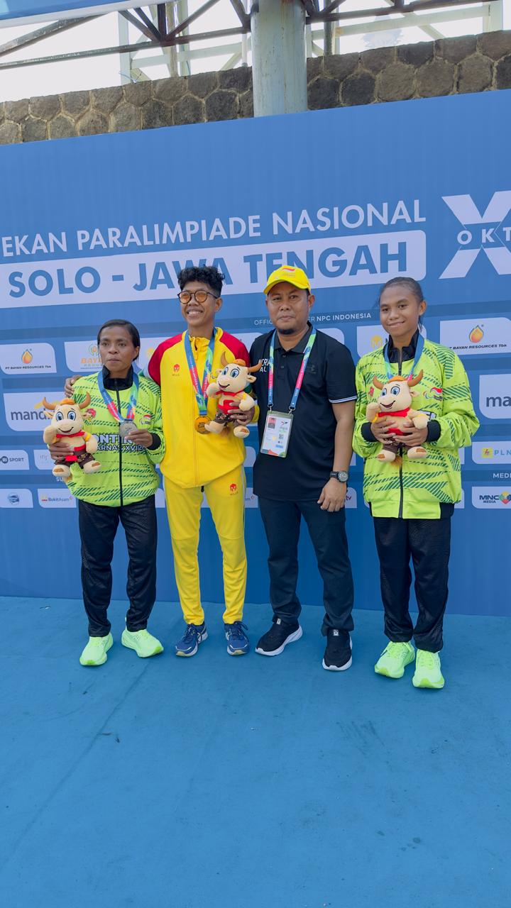 Emas Pertama Riau di Peparnas XVII: Tiwa Ciptakan Sejarah di 1.500 Meter