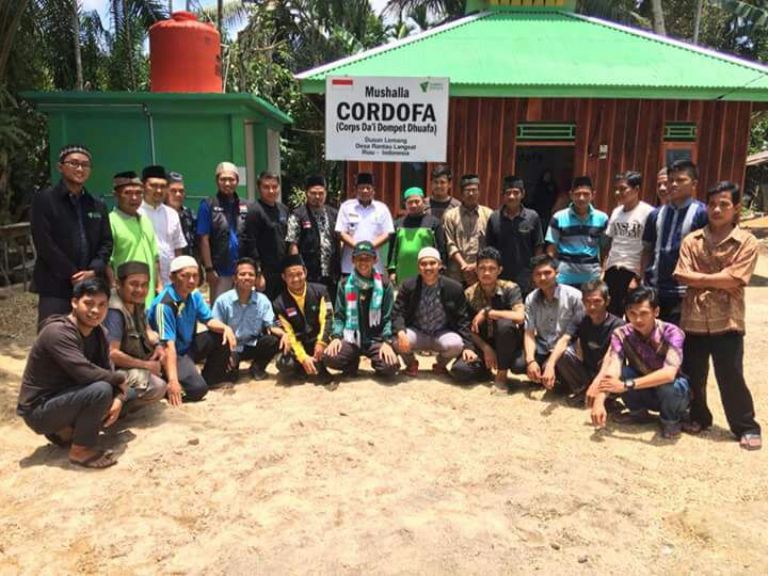 Alhamdulillah, Mushalla Cordofa di Suku Talang Mamak Telah Diresmikan