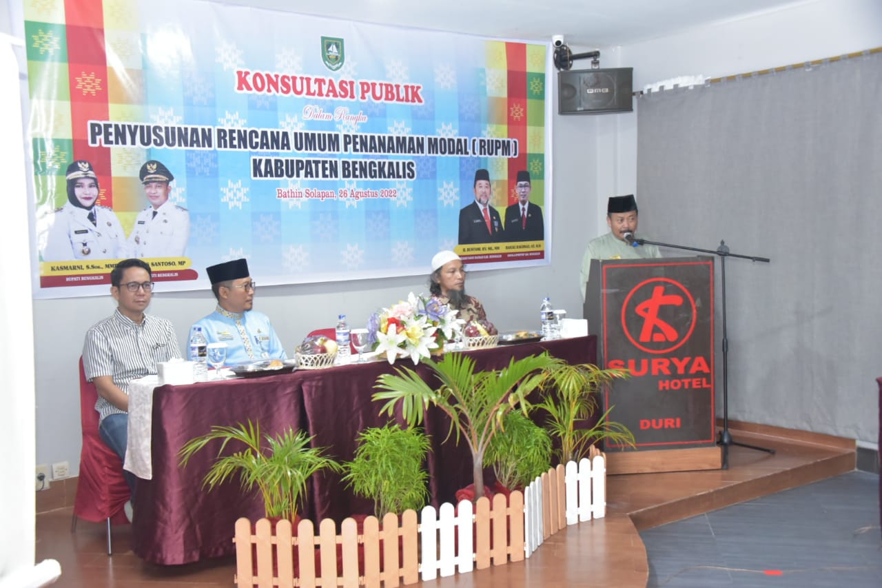 DPMPTSP Bengkalis Gelar Konsultasi Publik