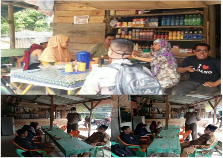 Polsubsektor Pelalawan Lakukan Himbauan Penerapan Adaptasi Kebiasaan Baru