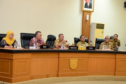 KPK Lakukan Koordinasi dan Evaluasi Pencegahan Korupsi di Riau