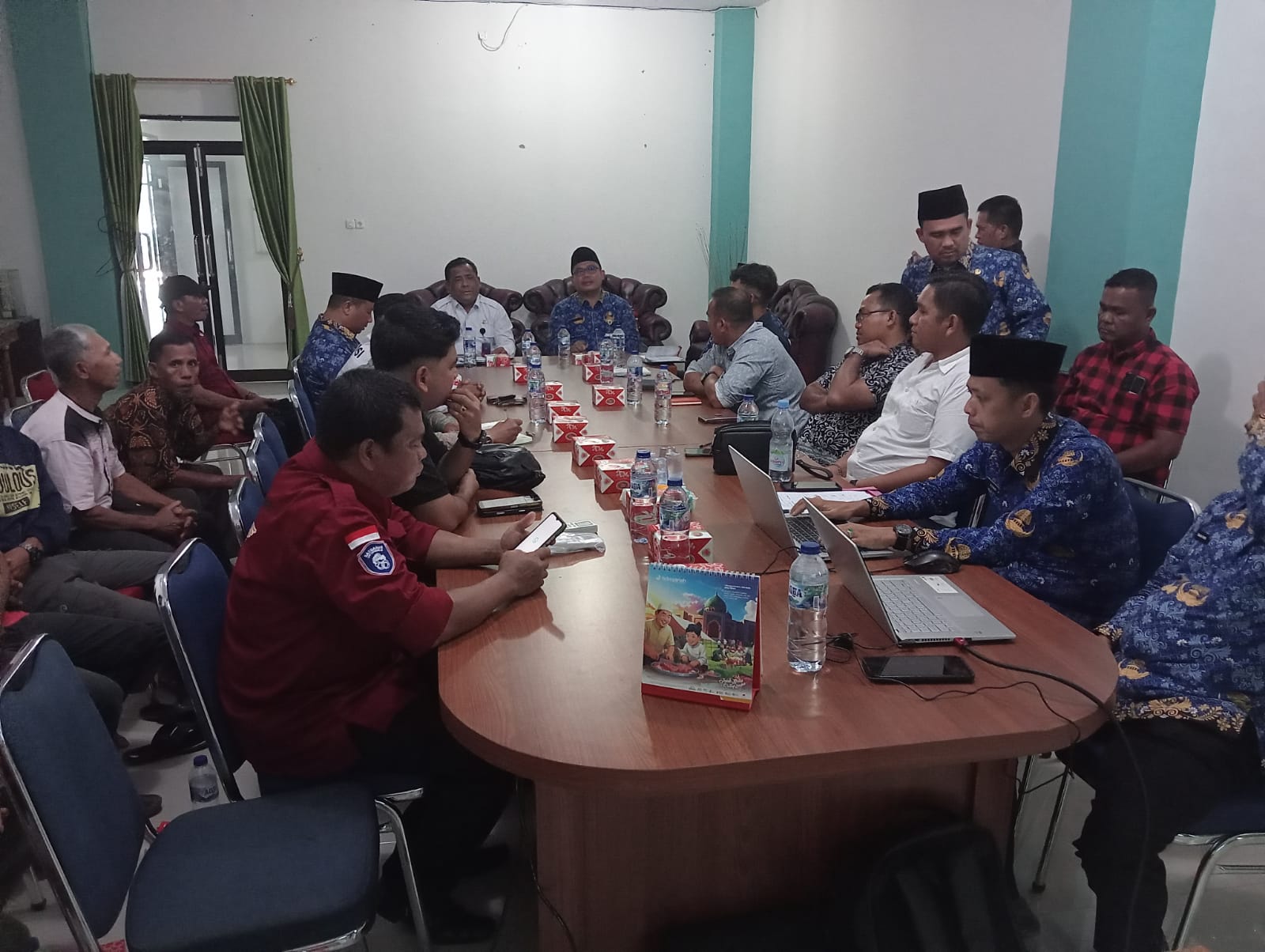 DLH Rohul Mediasi Persoalan Antara PT.Era Sawita dengan Masyarakat Tempatan Terkait  Dugaan mencemaran limbah Sungai Kuku