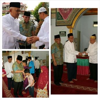 Safari Ramadhan Gubri  di Pangkalan Kerinci, Arsyadjualiandi Rahman Minta Maaf Banyak Urusan