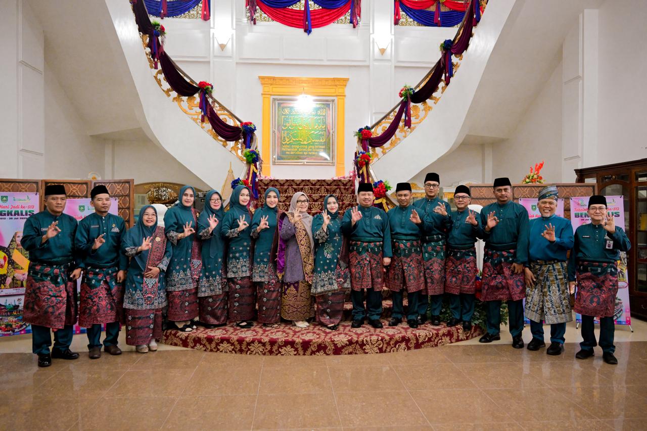 GALERI : Puncak Peringatan Hari Jadi ke-513 Bengkalis Kental Budaya Melayu