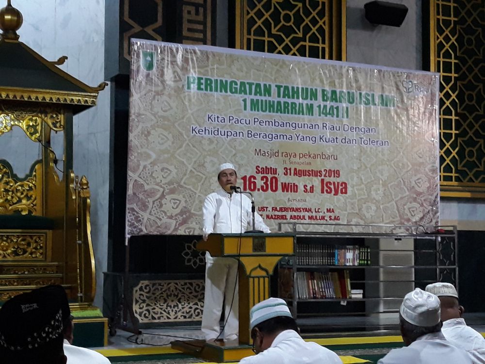 Gubri H. Syamsuar :Kita Pacu Pembangunan Riau dengan Kehidupan Beragama yang Kuat dan Toleran