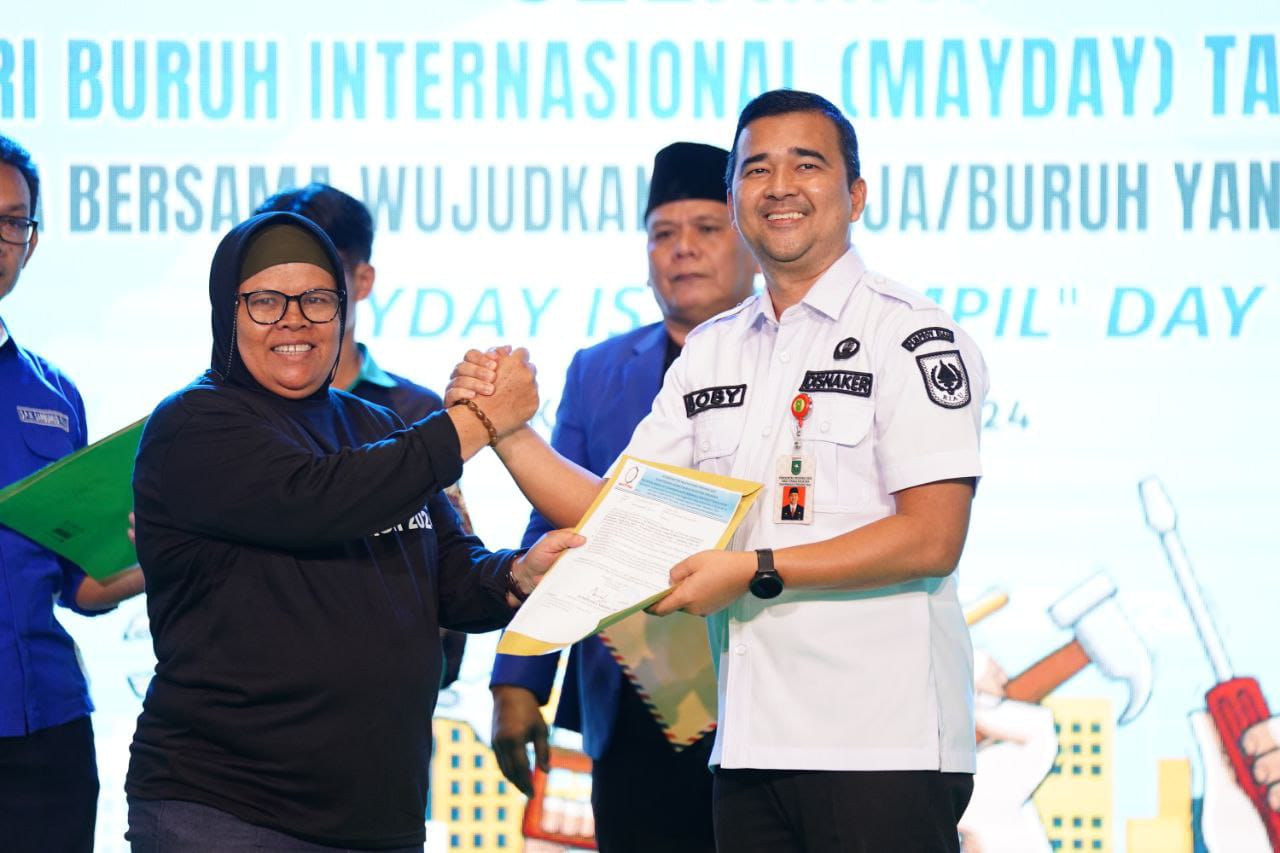 Pemprov Riau Siap Sampaikan Aspirasi Buruh Hingga ke Pusat