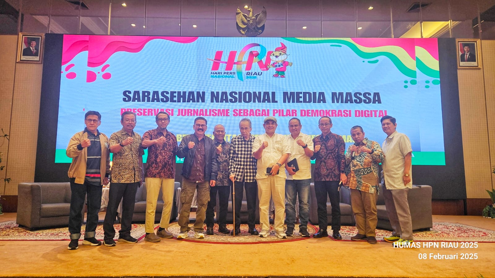 Sarasehan Nasional Media Massa: Menjaga Jurnalisme di Era Digital untuk Memperkuat Demokrasi