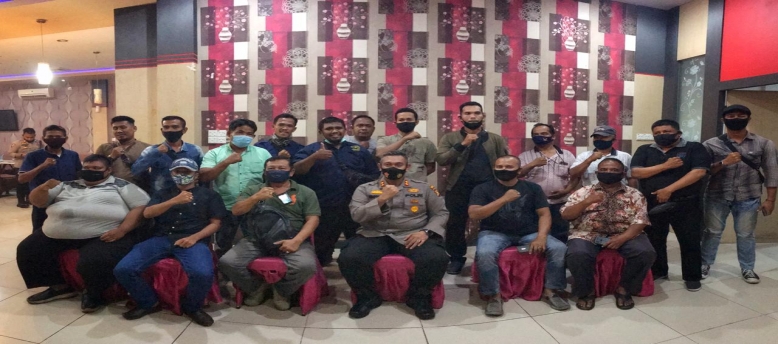 Dua Hari Bertugas,  Kapolres Eko Wimpiyanto Silaturrahmi Bersama Rekan Pers 