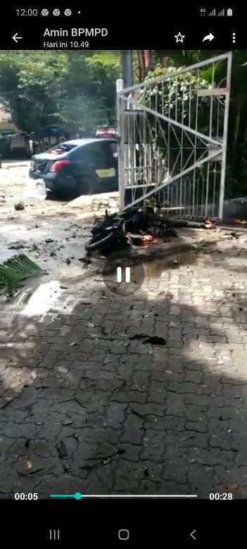 Mentri Agama Yaqut Kutuk Keras Pengeboman di Depan Gereja Katedral Makassar