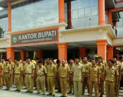 Pemkab Inhu Tetap Laksanakan Apel Meski Ada Imbauan