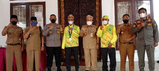 Bupati Rohul Bangga Atlet  Rohul Raih Mendali Emas  Pada Papernas XVI tahun 2021 di Papua