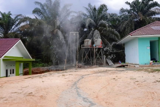 Semburan Gas di Pondok Pesantren Al Ihsan Berasal dari Galian Sumur Bor