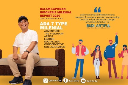 Bakal Calon Bupati Pelalawan, Budi Artiful: Milenial Harus Bisa Berinovasi