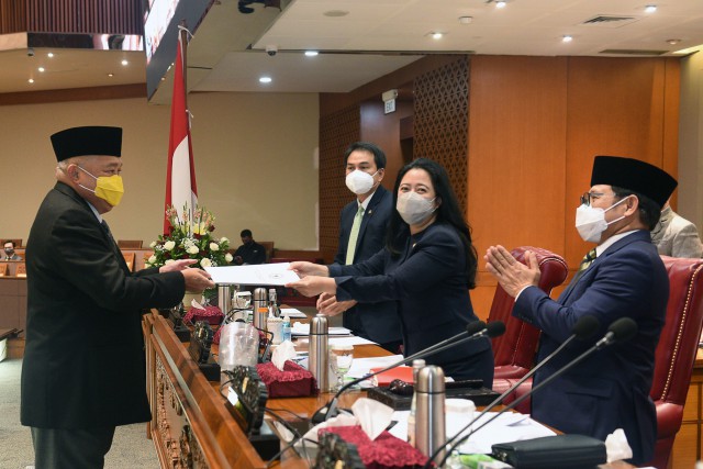 Paripurna DPR Setujui Delapan Calon Anggota DEN