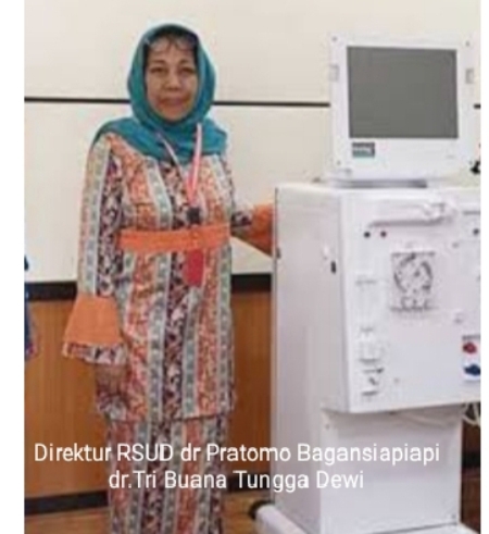 Tepapar Covid -19, RSUD dr RM Pratomo Bagansiapiapi Tutup Sementara 4 Hari Kedepan