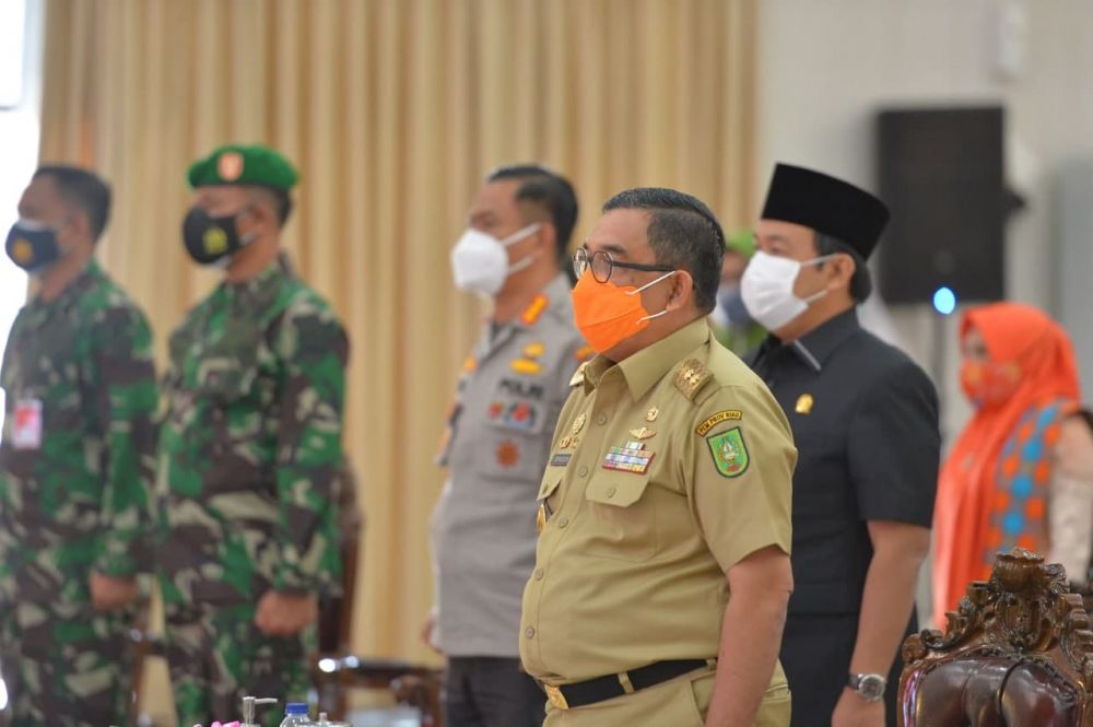 Wagubri Jelaskan Inflasi Riau Saat Rakorwil TPID Provinsi Se-Sumatera
