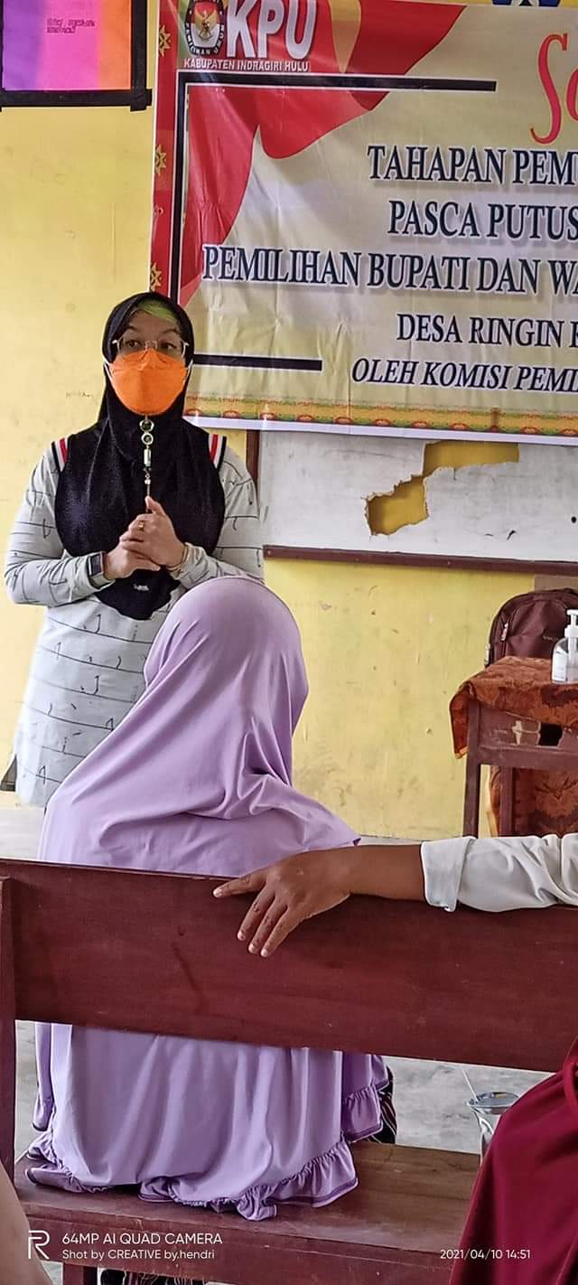 324 Pemilih Menentukan Pemimpin Inhu Kedepan