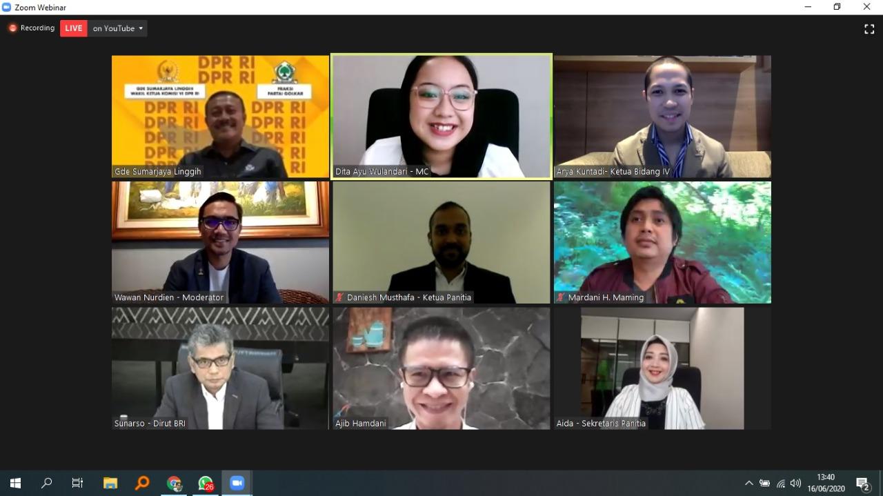 Ngobrol Bareng Dirut BRI soal Relaksasi Kredit, HIPMI: Ini Jawaban untuk Pengusaha di Daerah