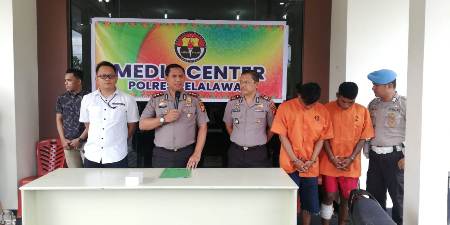 Dua Pelaku Begal Berhasil Dibekuk Polres Pelalawan