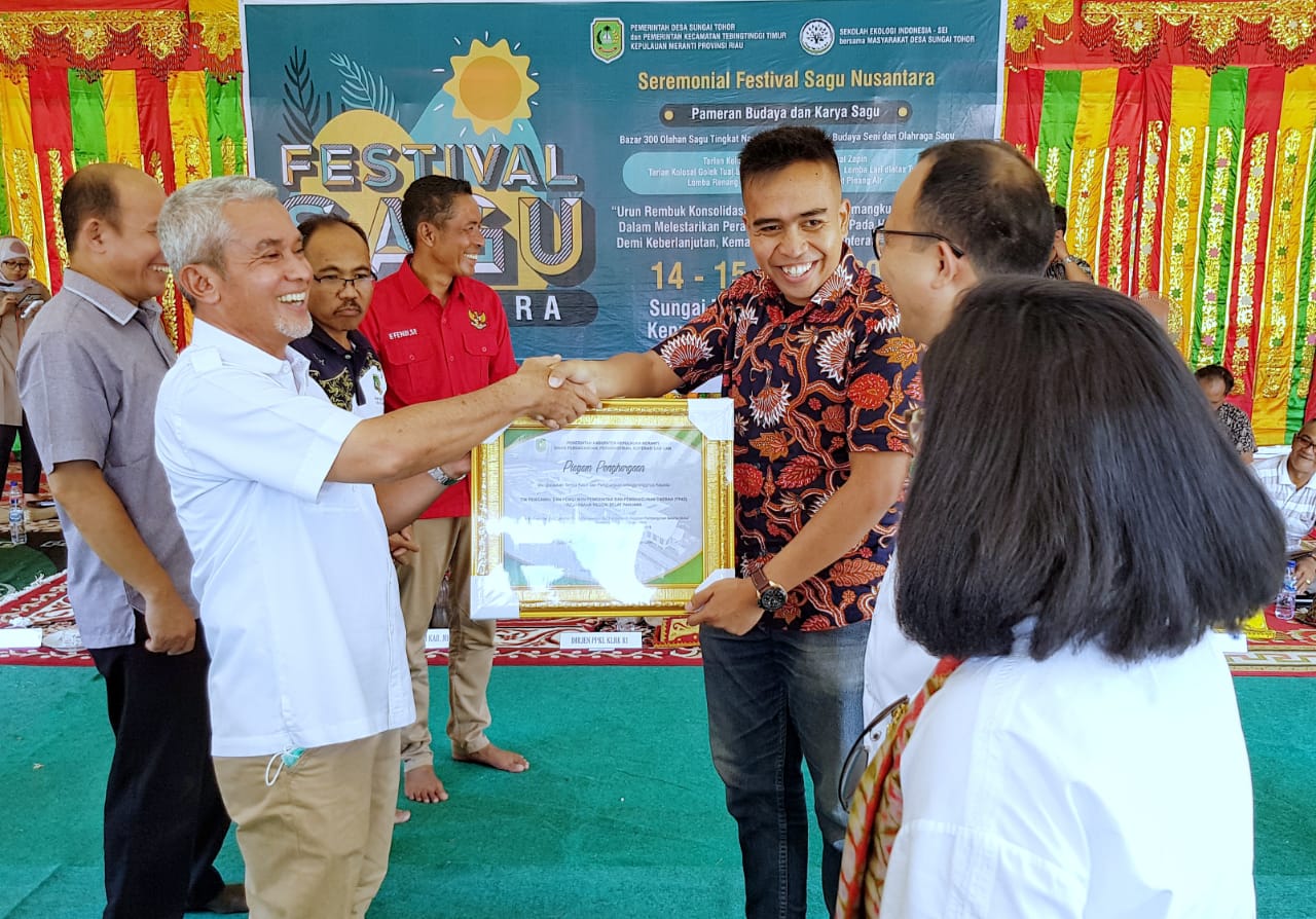 Wabup H. Said Hasyim Hadiri Acara Festival Sagu Nusantara, Lestarikan Peradaban Ekologi Sagu di Bumi Meranti