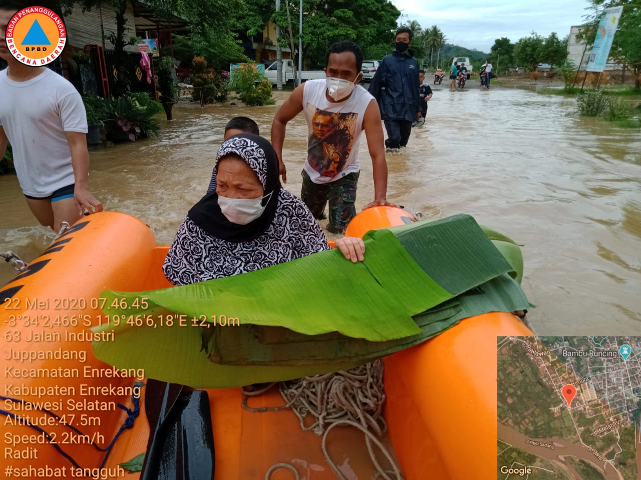 Banjir Sebabkan 11 Ternak Sapi Hanyut di Enrekang