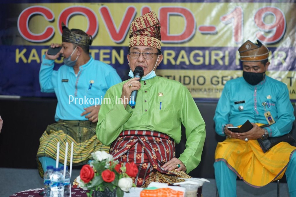 Seluruh Camat di Inhil Diminta Segera Mendata Para Calon Penerima Bantuan