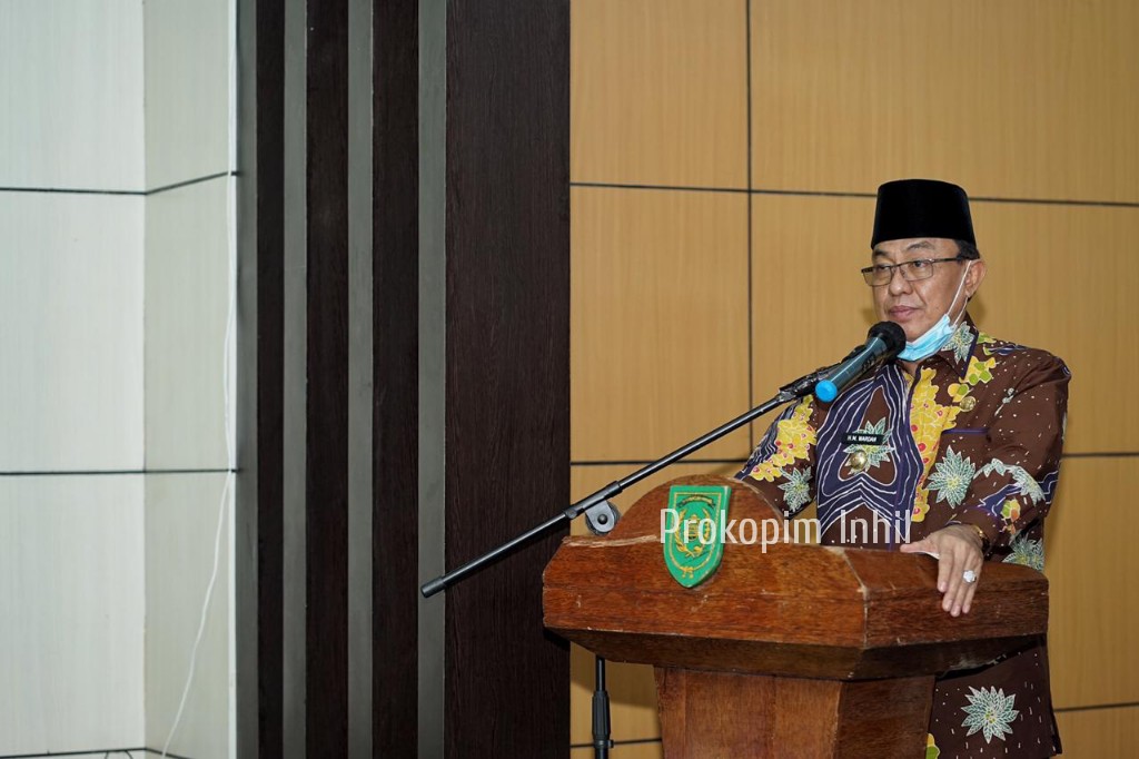 Desa di Inhil Dipinta Bentuk Desa Siaga COVID-19