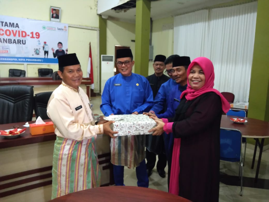 Kesbangpol Kota Pekanbaru Gelar Pisah Sambut dan Syukuran 