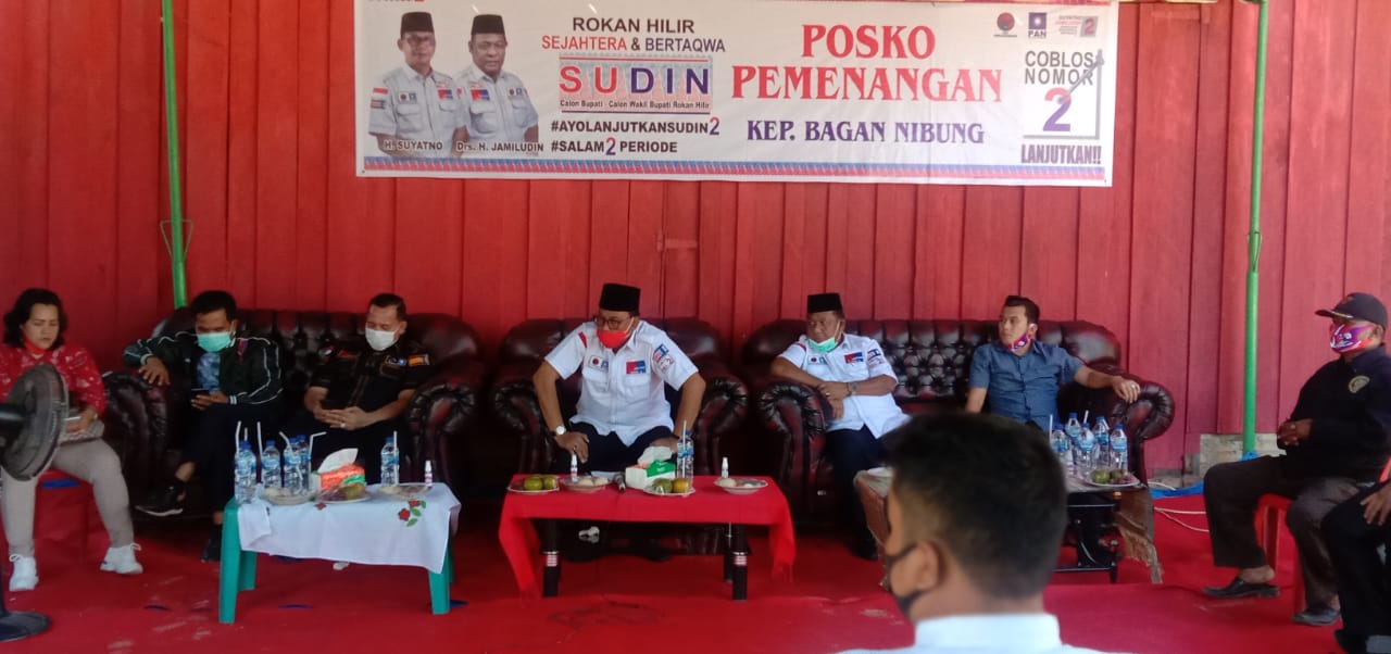 Kampanye Disimpang Kanan, Jurkam Sebut SUDIN Miliki Segudang Pengalaman Dalam Memimpin