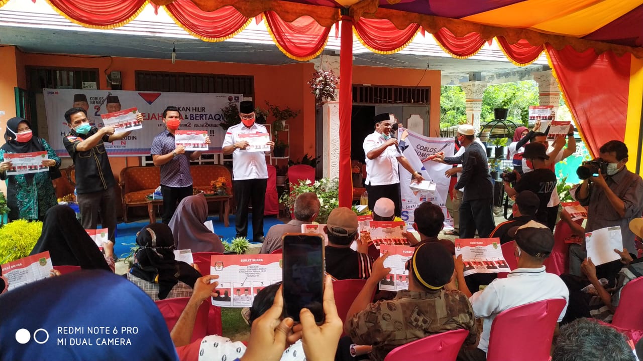 Masyarakat Bagan Bhakti Yakinkan 85 Persen suara Buat Paslon SUDIN