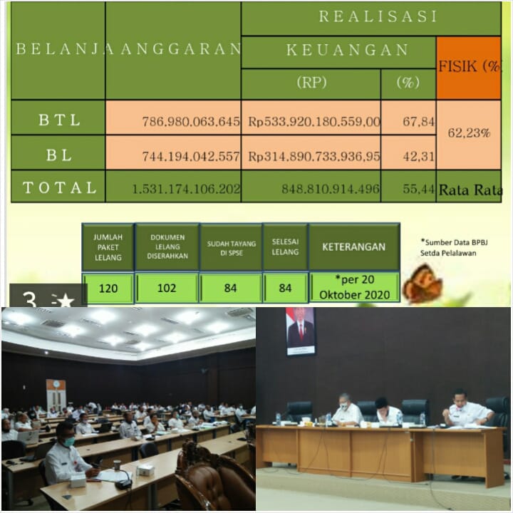 Perlu Perhatian Serius Realisasi APBD Pelalawan 2020 Masih Minim