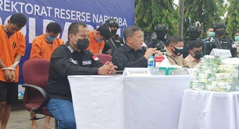 Oknum Kompol, Terduga Pembawa Sabu 16 Kg Ternyata Pernah Jabat Kapolsek Inhil
