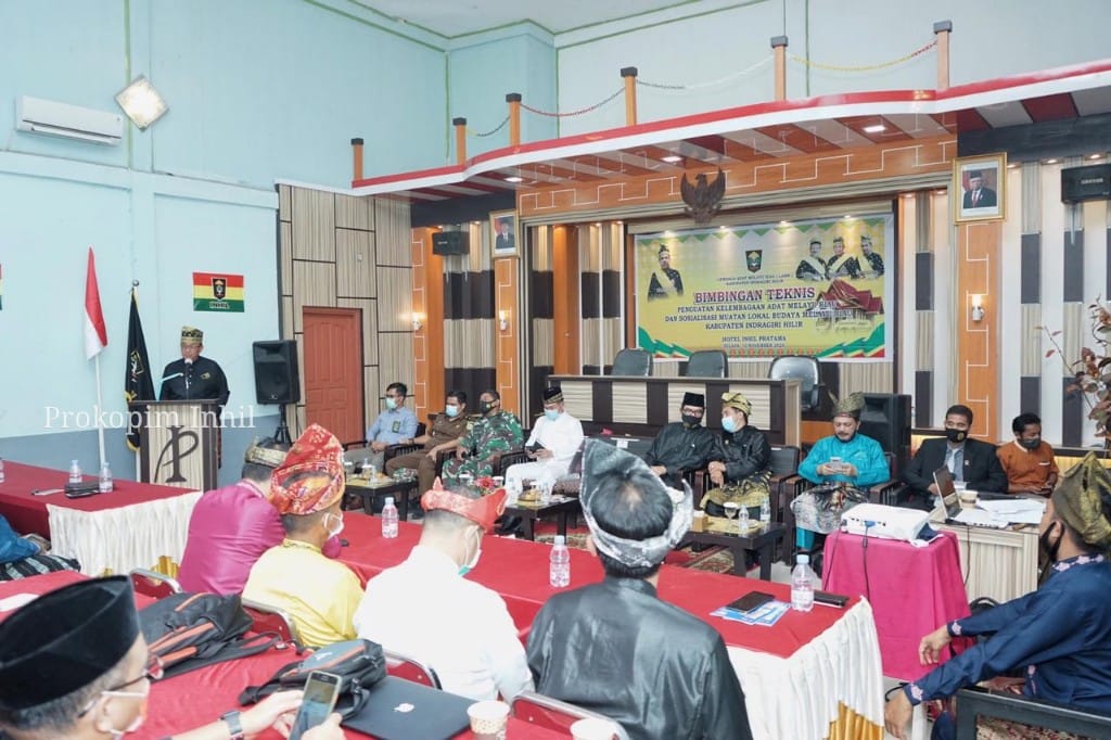 Bupati Inhil Hadiri Penguatan  Kelembagaan Adat Melayu Riau dan Sosialisasi Muatan Lokal Budaya Melayu Riau