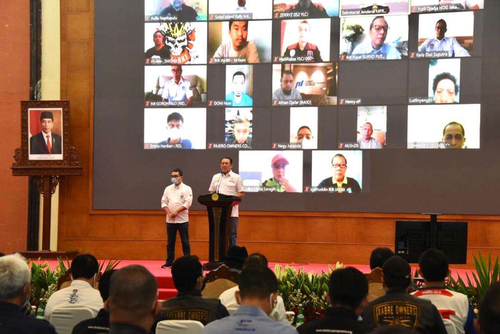 Ketua MPR Ajak Bikers Jaga Spirit Persaudaraan 