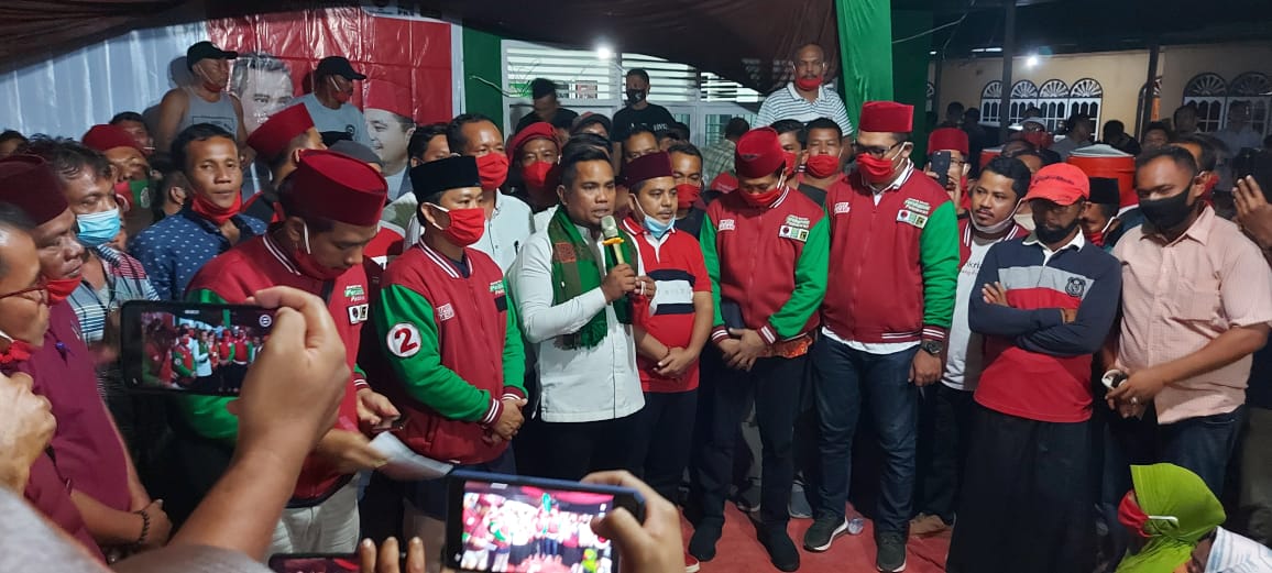 Hasil Real Count Sementara  Zukri - Nasar Unggul Jauh Pilkada Pelalawan