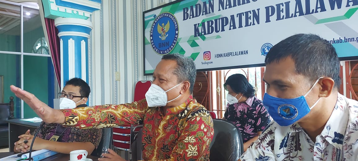 Hidup 100 Persen Sadar, Sehat, Produktif, dan Bahagia BNNK Pelalawan Rilis Kegiatan Tahun 2020