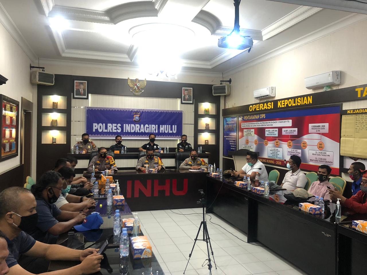 Pendemi Covid-19 Pengaruhi Tingkat Pidana di Kabupaten Inhu