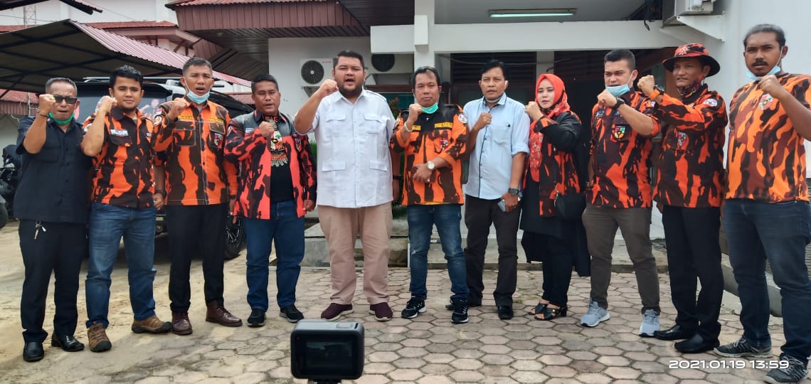 Pengurus Dan Anggota MPC Pemuda Pancasila Audensi dengan Pimpinan DPRD Rohul