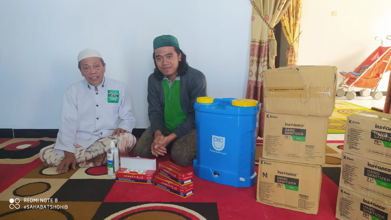 Pimpinan Cabang GP Ansor Pelalawan Distribusikan Bantuan Prokes PP Siak