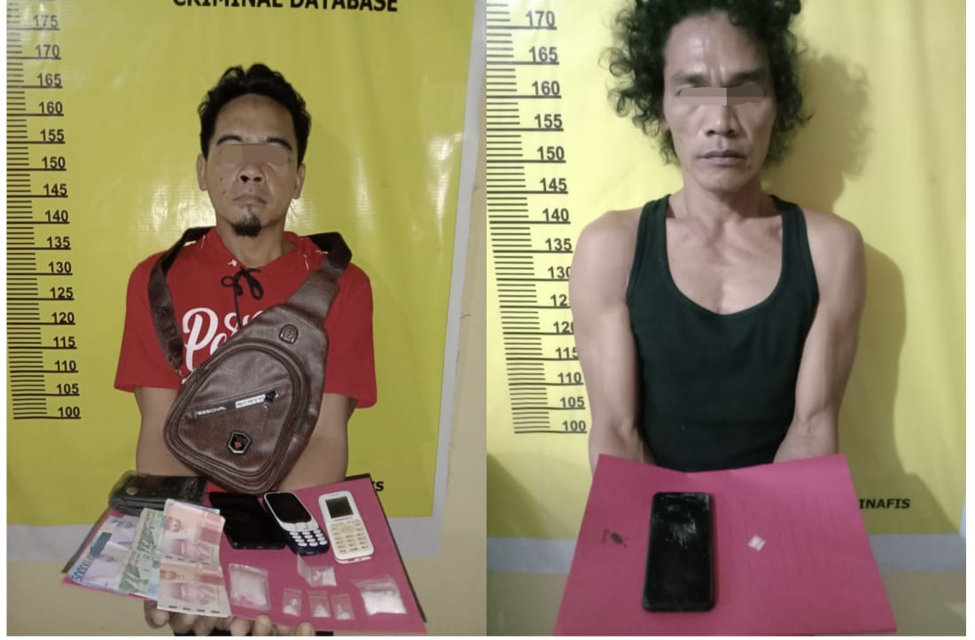 Polisi Gerebek Diduga Rumah Lokasi Pesta Narkoba