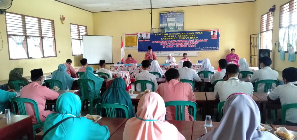 Pelaksanaan US SMA 1 Kepenuhan TA. 2020/2021