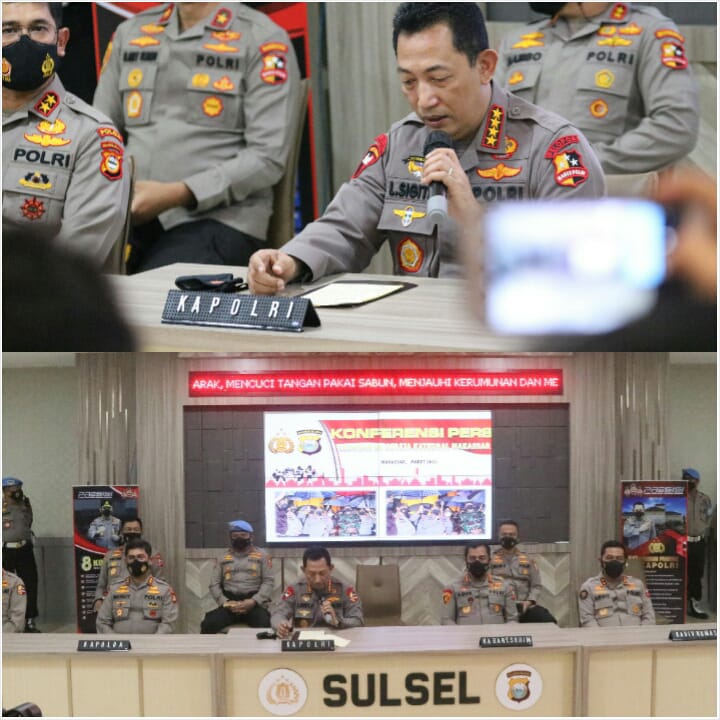 Pasca Bom Bunuh Diri, Polri Amankan Lima Bom Aktif Dan Tangkap 13 Terduga Teroris Di Jakarta - Makassar - NTB 