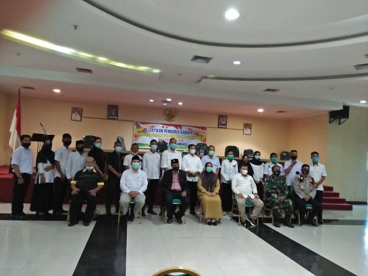 Jaya Kusuma Kukuhkan Pengurus NPC Kabupaten Indragiri Hulu