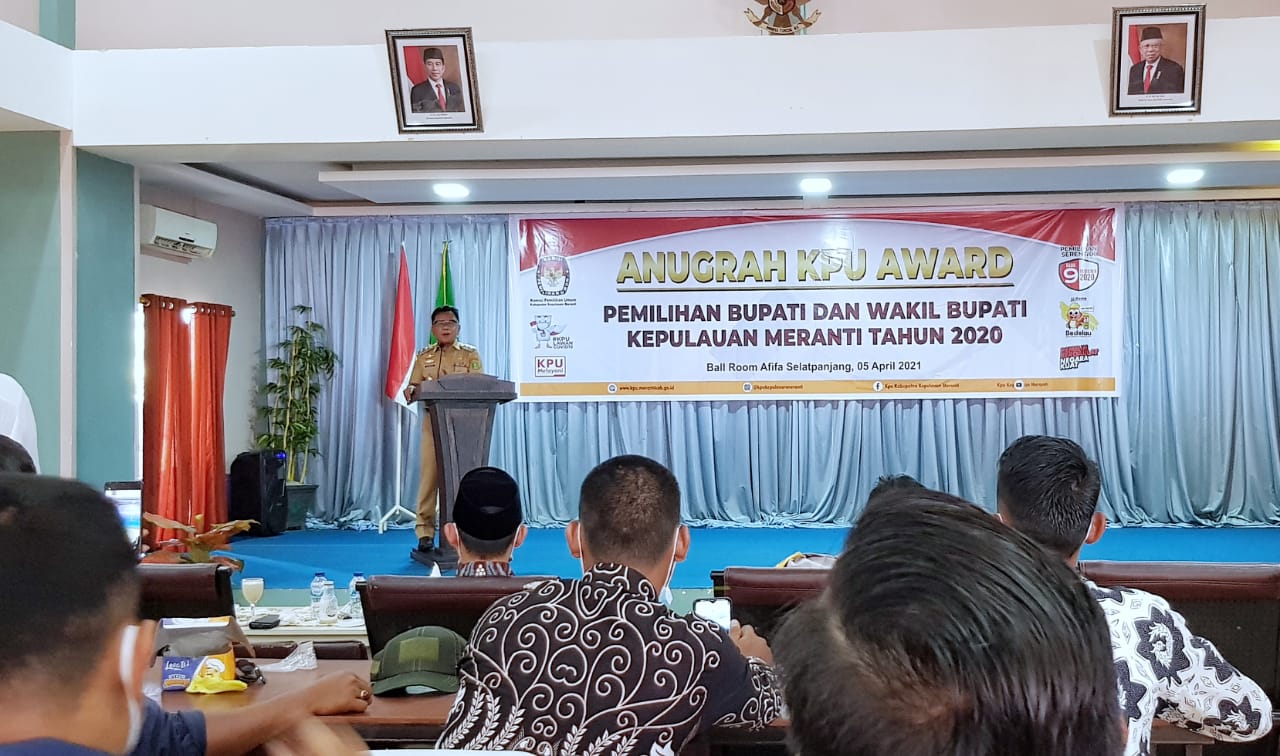 Apresiasi Kinerja KPU Meranti Berhasil Wujudkan Pilkada Aman, Tertip dan Lancar