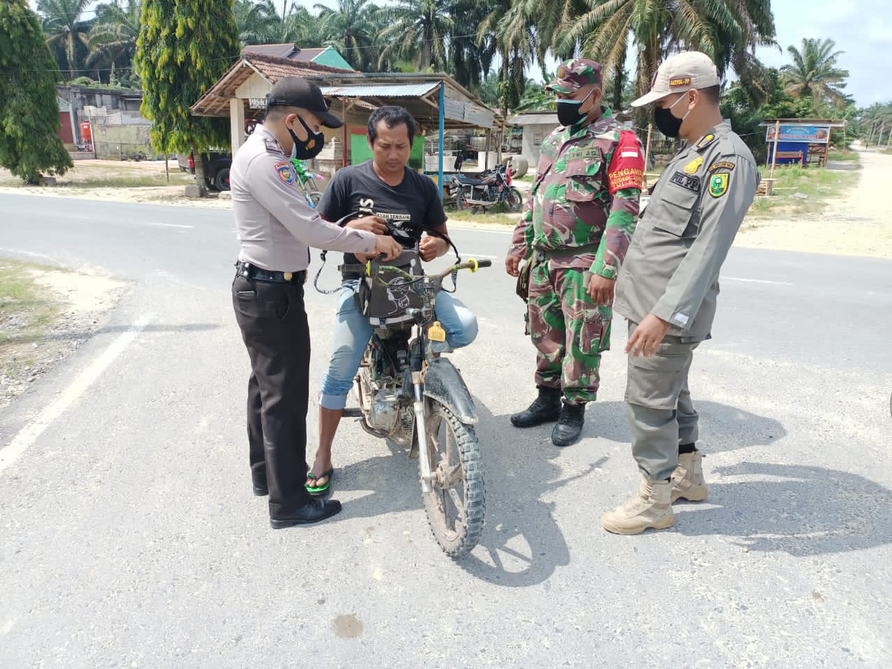 Pelanggar Prokes di Inhu Akan Dikurung dan Didenda